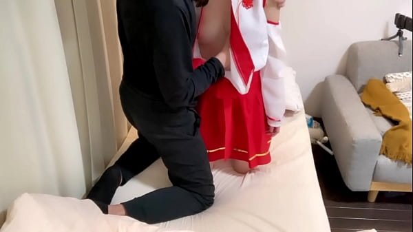 【個人撮影】新年に可愛い巫女さんの危険日に濃厚種付け生中出ししてみた精子が流れ出るのがえろい.. Japanese amateur hentai